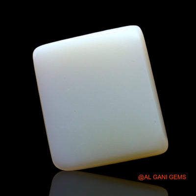 Natural Untreated Fire Opal Loose Gemstone Square Cabochon From Australia 5.00 Cts 15x13x2 mm AF-605