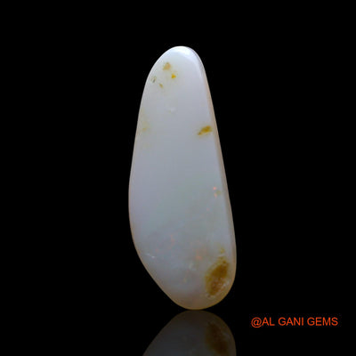 Natural Untreated Fire Opal Loose Gemstone Fancy Cabochon From Australia 4.00 Cts 20x8x4 mm AF-606