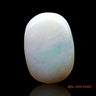Natural Fire Opal Gemstone 6.00 Cts Loose Oval Cabochon From Australia 17x12x3 mm AF-607