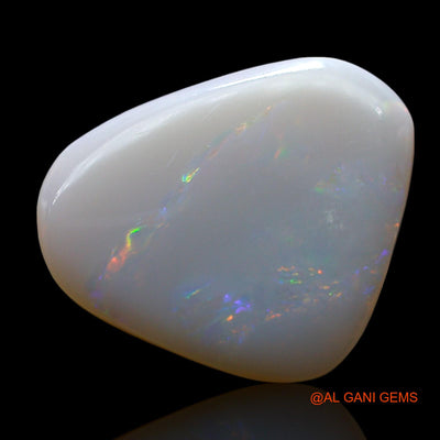 4.00 Cts Natural Australian Fire Opal Loose Gemstone Fancy Cabochon 16x13x3 mm AF-609