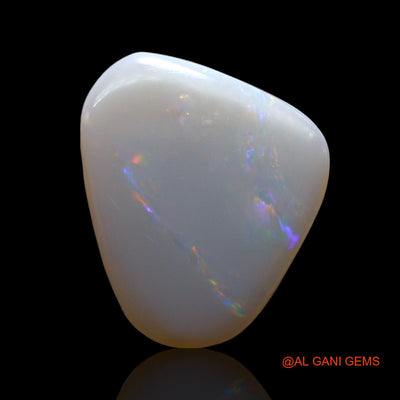 4.00 Cts Natural Australian Fire Opal Loose Gemstone Fancy Cabochon 16x13x3 mm AF-609