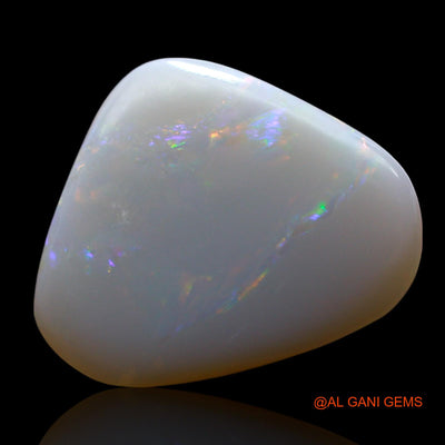 4.00 Cts Natural Australian Fire Opal Loose Gemstone Fancy Cabochon 16x13x3 mm AF-609