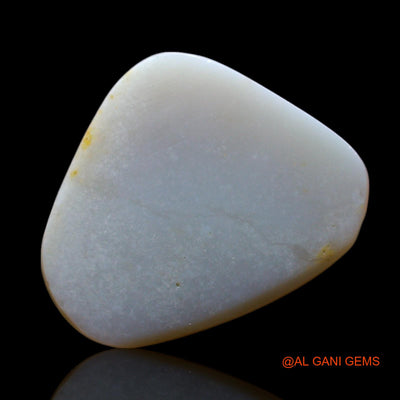 4.00 Cts Natural Australian Fire Opal Loose Gemstone Fancy Cabochon 16x13x3 mm AF-609