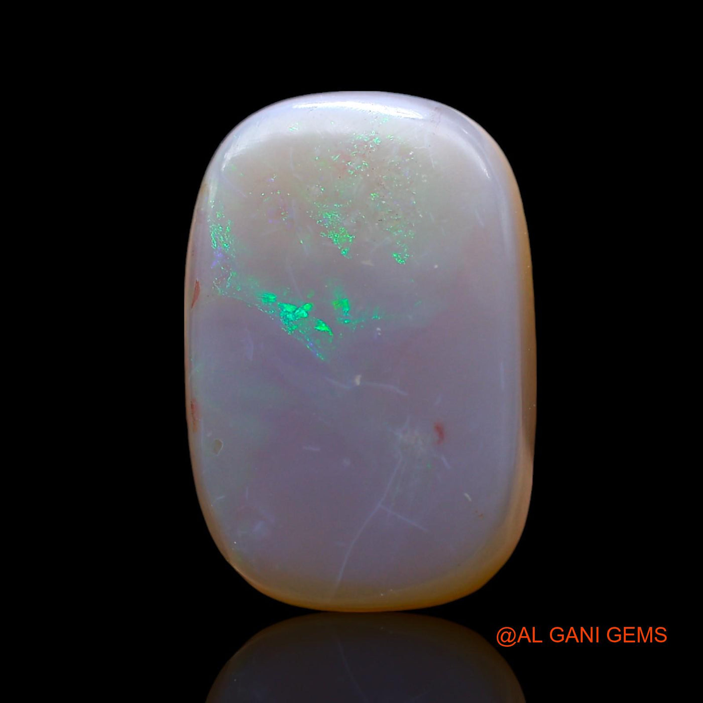 10.00 Cts Natural Australian Fire Opal Loose Gemstone Oval Cabochon 17x12x6 mm AF-60