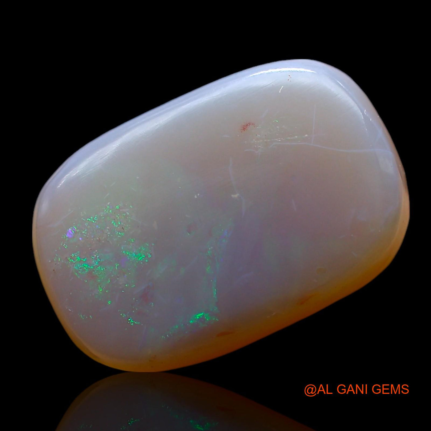 10.00 Cts Natural Australian Fire Opal Loose Gemstone Oval Cabochon 17x12x6 mm AF-60