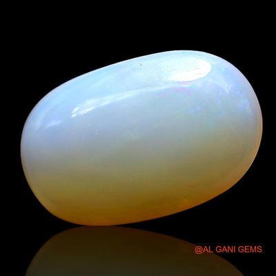 Natural Fire Opal Gemstone 6.00 Cts Loose Oval Cabochon From Australia 17x11x5 mm AF-610