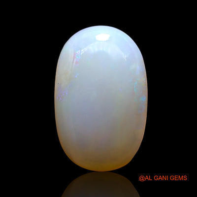 Natural Fire Opal Gemstone 6.00 Cts Loose Oval Cabochon From Australia 17x11x5 mm AF-610