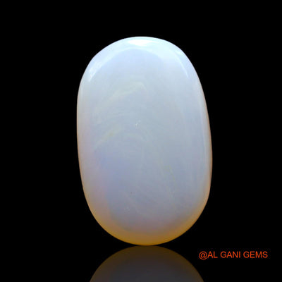 Natural Fire Opal Gemstone 6.00 Cts Loose Oval Cabochon From Australia 17x11x5 mm AF-610
