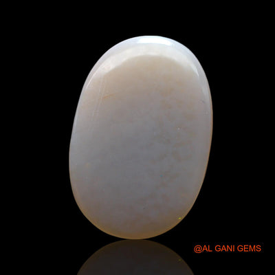 Natural Fire Opal Gemstone 5.00 Cts Loose Oval Cabochon From Australia 17x12x3 mm AF-614