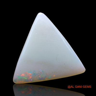 2.00 Cts Natural Australian Fire Opal Loose Gemstone Trillion Cabochon 14x14x2 mm AF-615