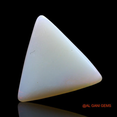 2.00 Cts Natural Australian Fire Opal Loose Gemstone Trillion Cabochon 14x14x2 mm AF-615