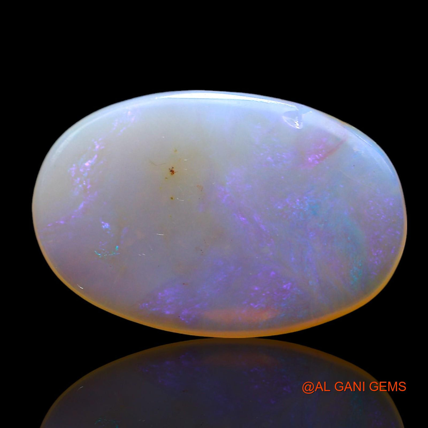 4.00 Cts Natural Australian Fire Opal Loose Gemstone Oval Cabochon 17x11x3 mm AF-616