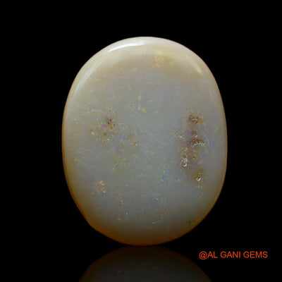 5.00 Cts Natural Australian Fire Opal Loose Gemstone Oval Cabochon 16x13x3 mm AF-617