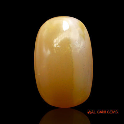 Natural Fire Opal Gemstone 6.00 Cts Loose Oval Cabochon From Australia 17x11x5 mm AF-618