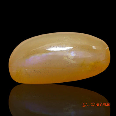 Natural Fire Opal Gemstone 6.00 Cts Loose Oval Cabochon From Australia 17x11x5 mm AF-618