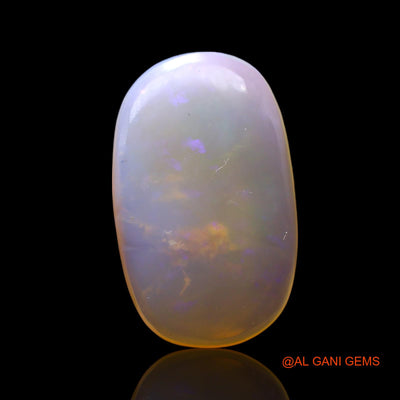 4.00 Cts Natural Australian Fire Opal Oval Cabochon Loose Gemstone For Jewelry 17x10x3 mm AF-619