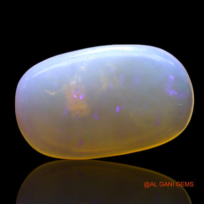 4.00 Cts Natural Australian Fire Opal Oval Cabochon Loose Gemstone For Jewelry 17x10x3 mm AF-619