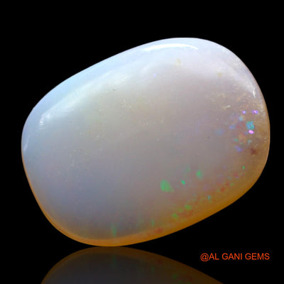 4.00 Cts Natural Australian Fire Opal Loose Gemstone Oval Cabochon 15x11x3 mm AF-622