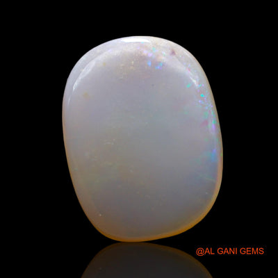 4.00 Cts Natural Australian Fire Opal Loose Gemstone Oval Cabochon 15x11x3 mm AF-622