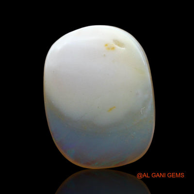 4.00 Cts Natural Australian Fire Opal Loose Gemstone Oval Cabochon 15x11x3 mm AF-622