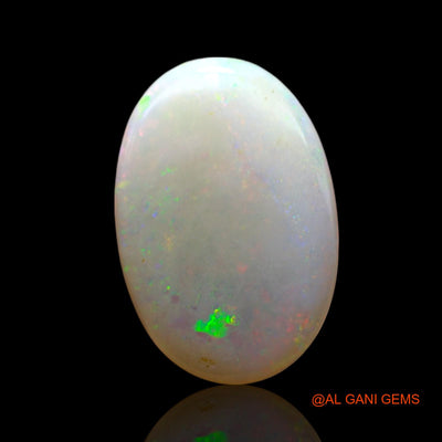 Natural Fire Opal Gemstone 3.00 Cts Loose Oval Cabochon From Australia 16x11x2 mm AF-623