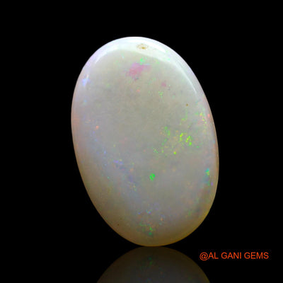 Natural Fire Opal Gemstone 3.00 Cts Loose Oval Cabochon From Australia 16x11x2 mm AF-623
