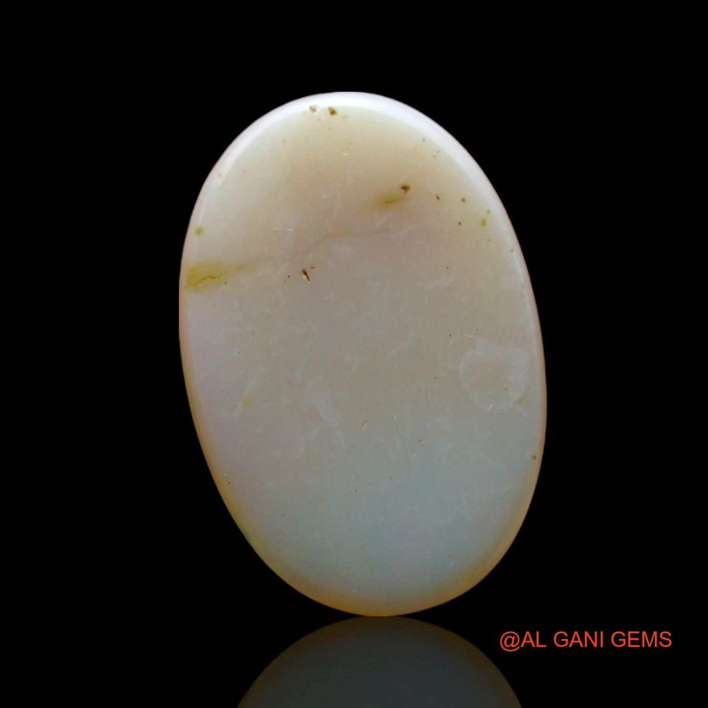 Natural Fire Opal Gemstone 3.00 Cts Loose Oval Cabochon From Australia 16x11x2 mm AF-623