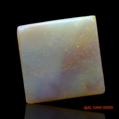 Natural Untreated Fire Opal Loose Gemstone Square Cabochon From Australia 6.00 Cts 12x12x4 mm AF-625
