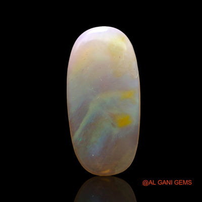 3.00 Cts Natural Australian Fire Opal Loose Gemstone Oval Cabochon 18x9x2 mm AF-627