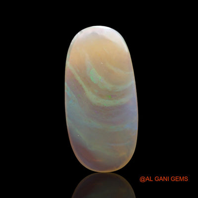 3.00 Cts Natural Australian Fire Opal Loose Gemstone Oval Cabochon 18x9x2 mm AF-627