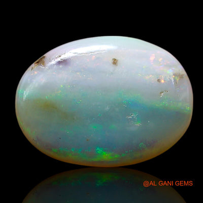 Natural Fire Opal Gemstone 5.00 Cts Loose Oval Cabochon From Australia 15x11x4 mm AF-630
