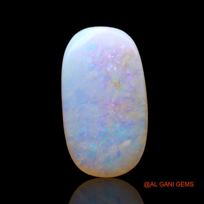Natural Untreated Fire Opal Loose Gemstone Oval Cabochon From Australia 2.00 Cts 17x9x2 mm AF-633