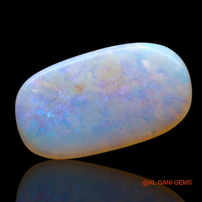 Natural Untreated Fire Opal Loose Gemstone Oval Cabochon From Australia 2.00 Cts 17x9x2 mm AF-633