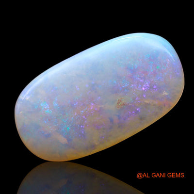 Natural Untreated Fire Opal Loose Gemstone Oval Cabochon From Australia 2.00 Cts 17x9x2 mm AF-633