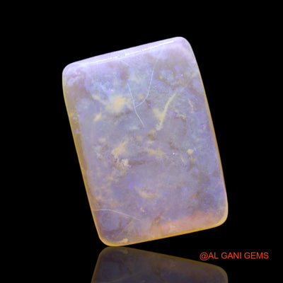 3.00 Cts Natural Australian Fire Opal Square Cabochon Loose Gemstone For Jewelry 14x10x3 mm AF-635