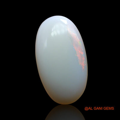 4.00 Cts Natural Australian Fire Opal Loose Gemstone Oval Cabochon 17x10x3 mm AF-636