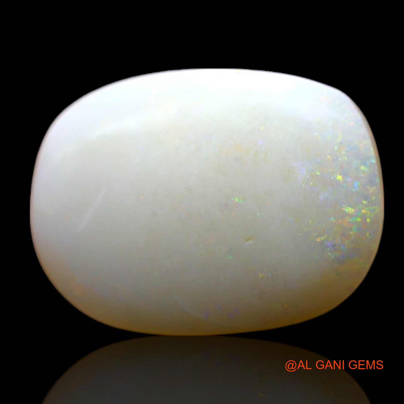 4.00 Cts Unheated Australian Fire Opal Loose Gemstone Oval Cabochon Natural 15x11x3 mm AF-638