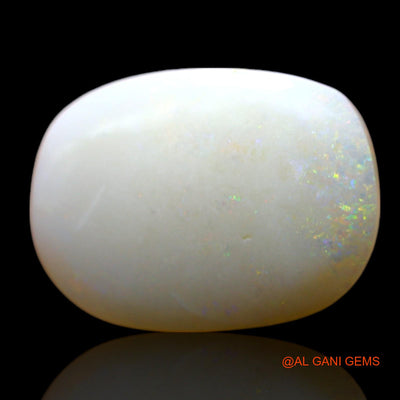 4.00 Cts Unheated Australian Fire Opal Loose Gemstone Oval Cabochon Natural 15x11x3 mm AF-638
