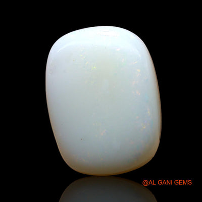 Natural Untreated Fire Opal Loose Gemstone Oval Cabochon From Australia 6.00 Cts 15x11x5 mm AF-640
