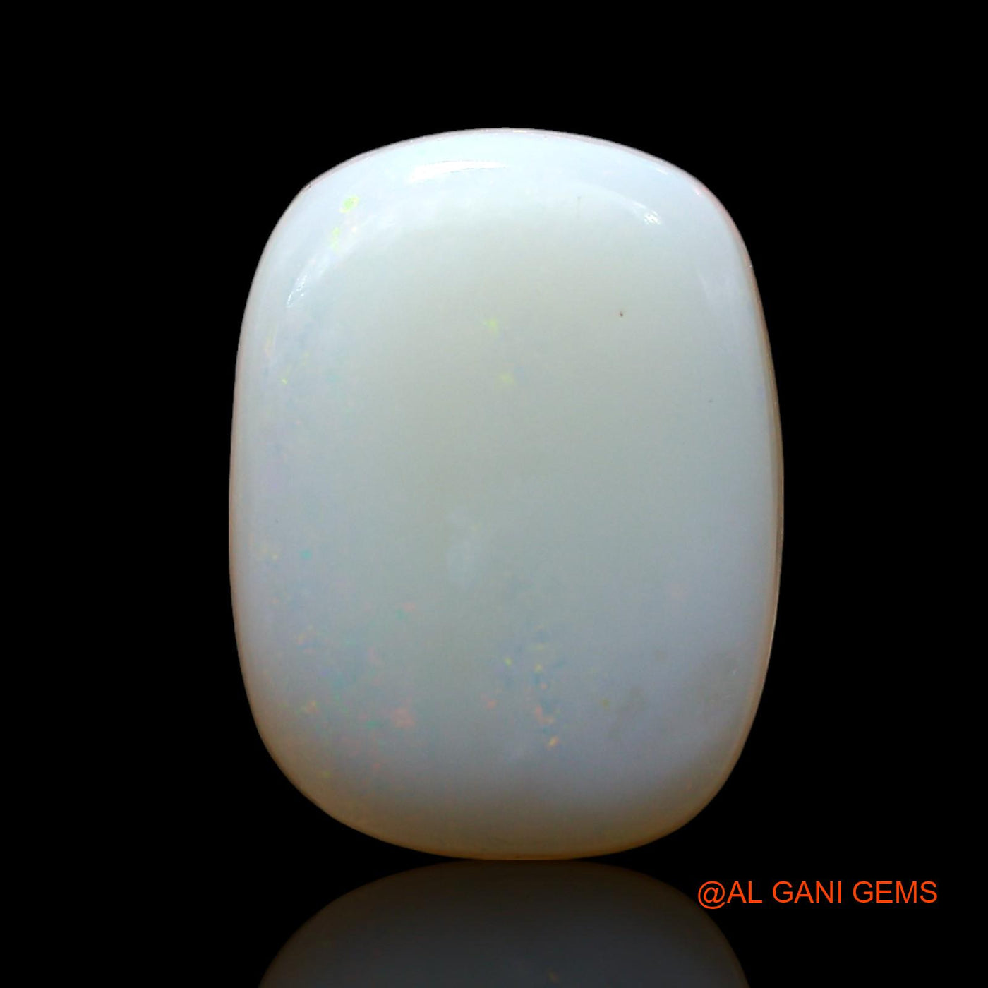 Natural Untreated Fire Opal Loose Gemstone Oval Cabochon From Australia 6.00 Cts 15x11x5 mm AF-640
