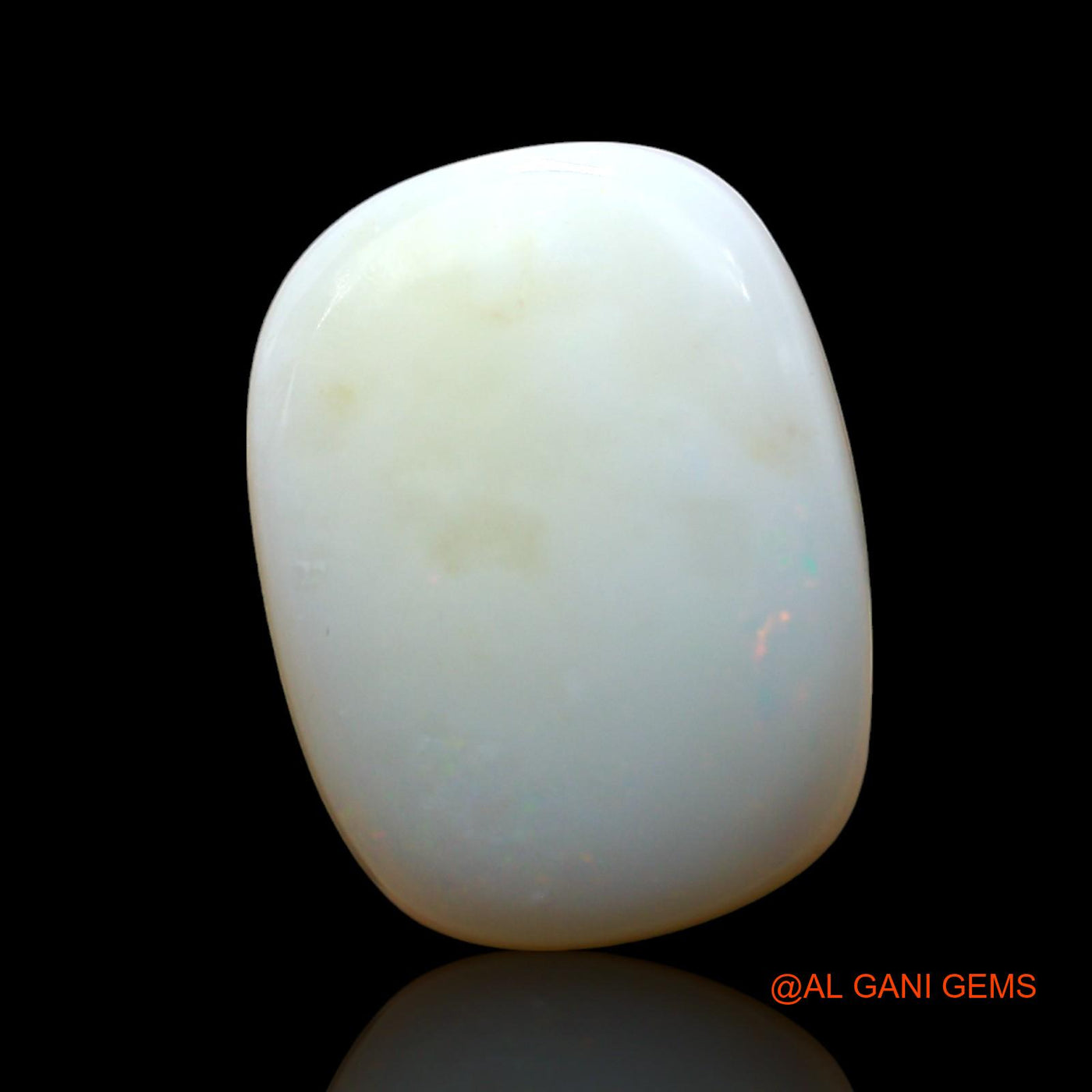 Natural Untreated Fire Opal Loose Gemstone Oval Cabochon From Australia 6.00 Cts 15x11x5 mm AF-640