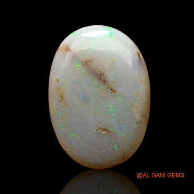Natural Untreated Fire Opal Loose Gemstone Oval Cabochon From Australia 5.00 Cts 16x11x4 mm AF-641