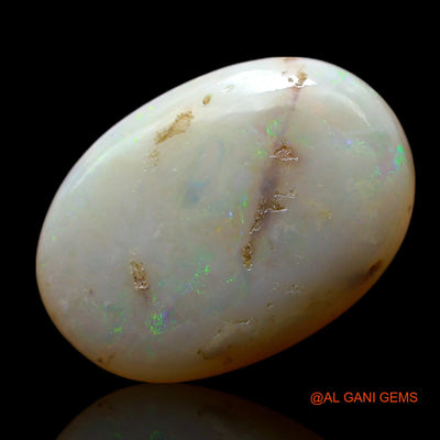 Natural Untreated Fire Opal Loose Gemstone Oval Cabochon From Australia 5.00 Cts 16x11x4 mm AF-641