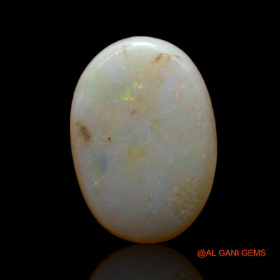 Natural Untreated Fire Opal Loose Gemstone Oval Cabochon From Australia 5.00 Cts 16x11x4 mm AF-641