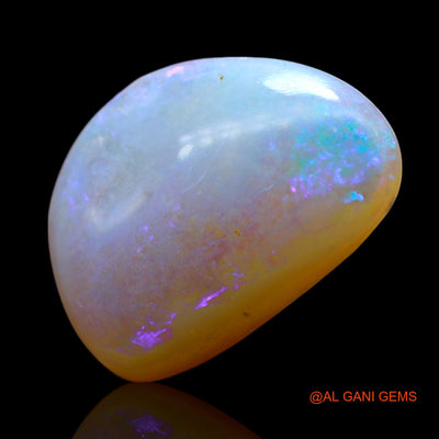 4.00 Cts Unheated Australian Fire Opal Loose Gemstone Fancy Cabochon Natural 15x10x4 mm AF-642