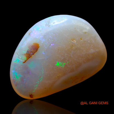 4.00 Cts Unheated Australian Fire Opal Loose Gemstone Fancy Cabochon Natural 15x10x4 mm AF-642