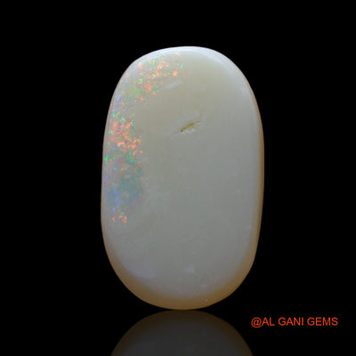 3.00 Cts Unheated Australian Fire Opal Loose Gemstone Oval Cabochon Natural 16x10x2 mm AF-643