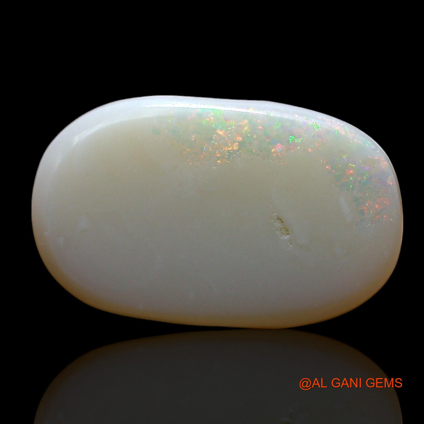 3.00 Cts Unheated Australian Fire Opal Loose Gemstone Oval Cabochon Natural 16x10x2 mm AF-643
