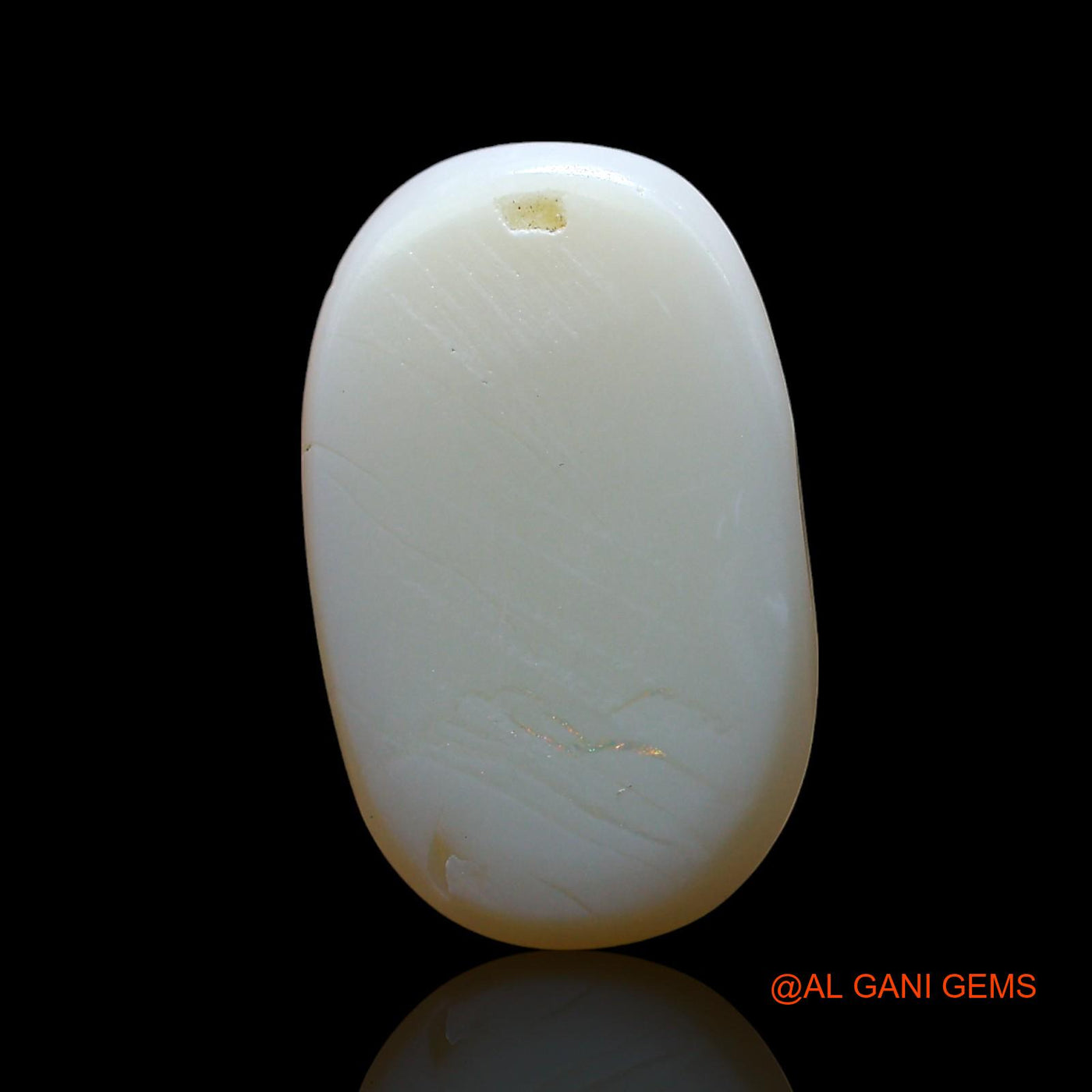 3.00 Cts Unheated Australian Fire Opal Loose Gemstone Oval Cabochon Natural 16x10x2 mm AF-643