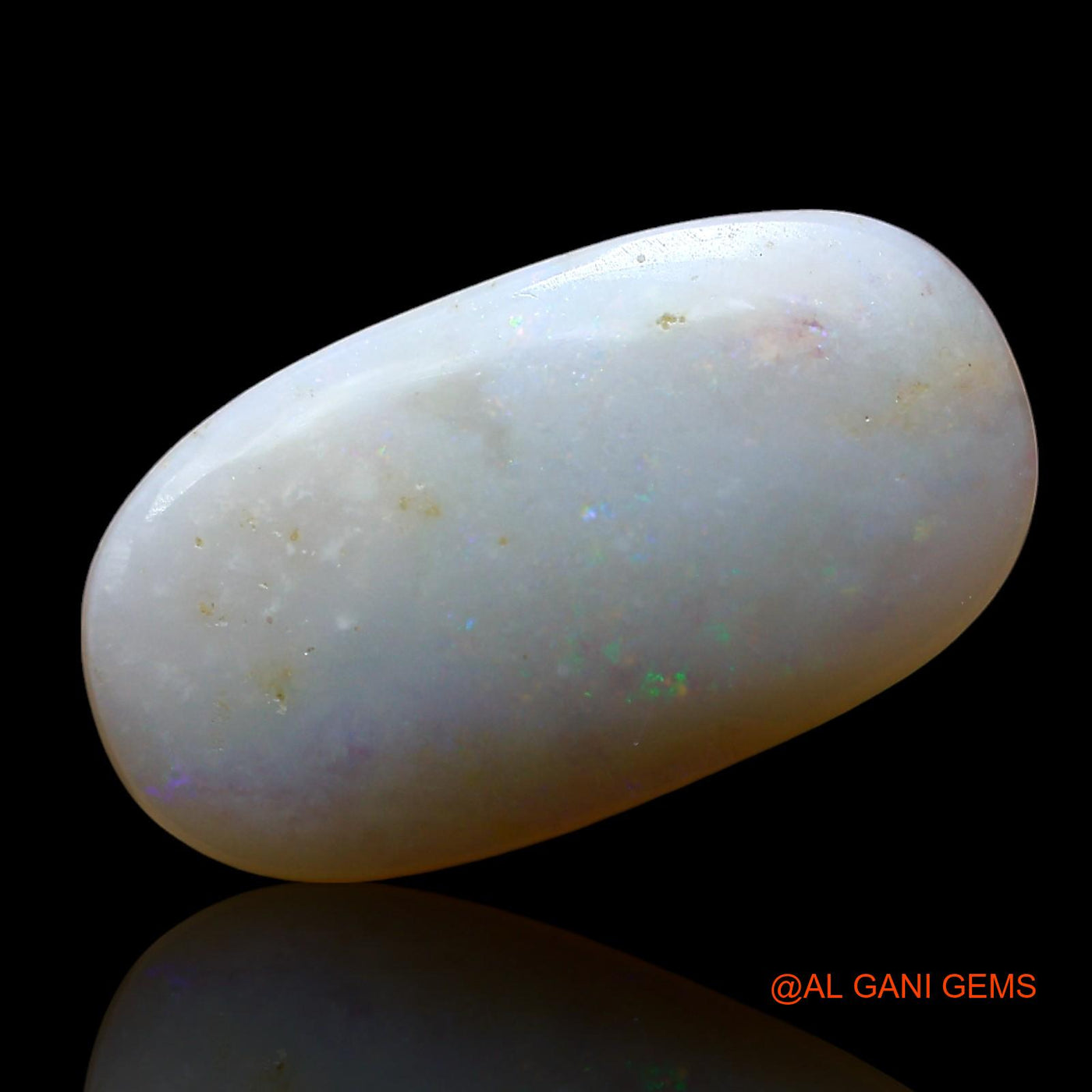 3.00 Cts Natural Australian Fire Opal Oval Cabochon Loose Gemstone For Jewelry 16x9x3 mm AF-644